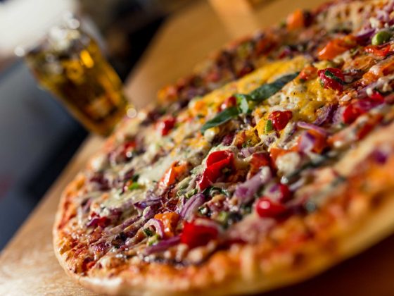 Foto pivo a pizza - Vingl restaurant