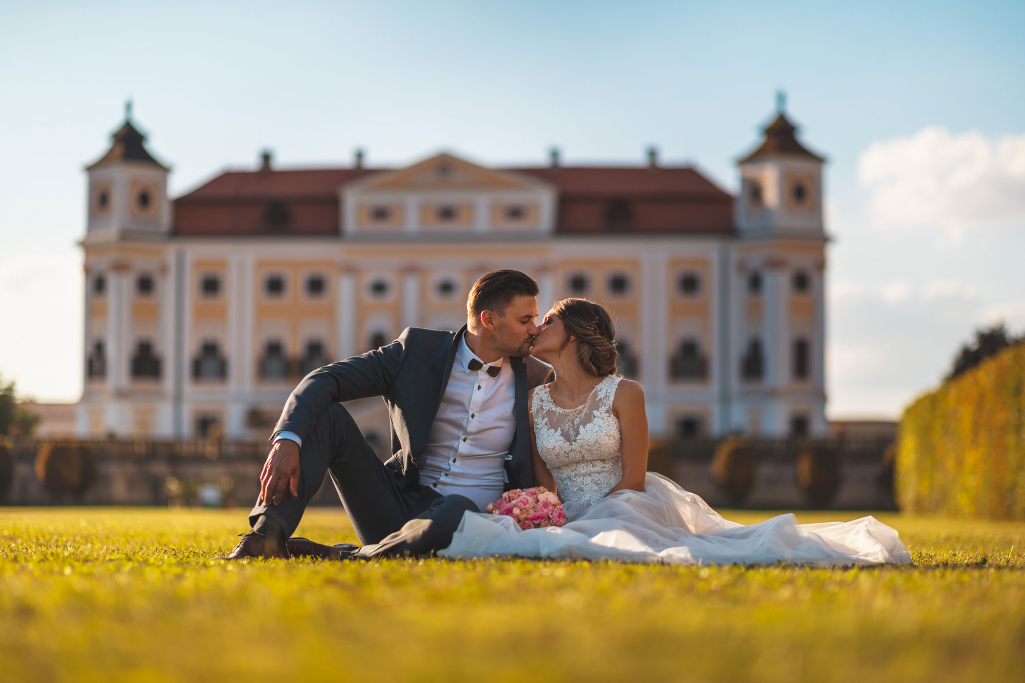 Svatební fotografie zámek Milotice
